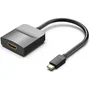 Vention Adaptador USB Tipo-C Macho a HDMI Hembra 4K@30Hz Negro